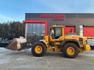 Volvo L 120 H Long Boom / Kauha, CDC, Vaaka, Lock Up