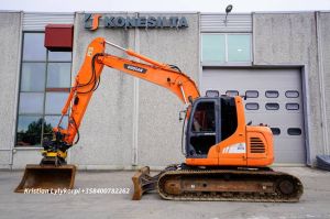 Doosan DX140LCR PUSKULEVY JA ENGCON