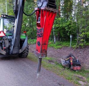 RAMMER Iskuvasara S45, Hydraulhammare