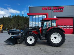 Valtra C 130 / Etukuormaaja, Kauha, 50Km/h