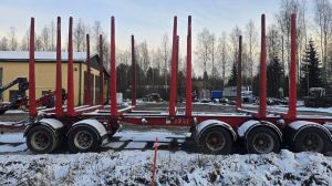 JYKI V42-TO Puutavaraperävaunu, Timber trailers