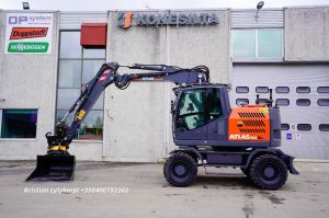 ATLAS 165WSR VARUSTELTU, Hjulburna grävmaskiner