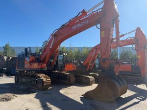 HITACHI ZX 490 LC-7, Bandburna grävmaskiner