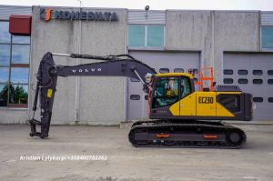 VOLVO EC230FL UUSI AJAMATON, Bandburna grävmaskiner