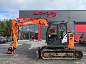 Myydään Hitachi ZX 85 US / Pyörittäjä, Rasvari