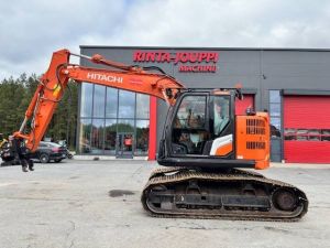 Hitachi ZX 135 USL-7 / METSÄALUSTA , SUOMIKONE !!