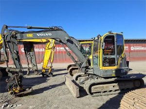 Volvo ECR88 PYÖRITTÄJÄLLÄ