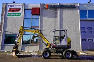 Wacker 6503 PYÖRITTÄJÄ PIHDEILLÄ