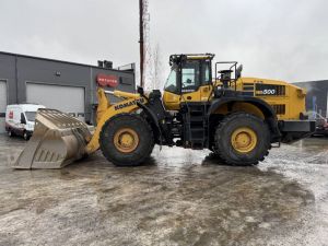 Komatsu WA 500- 8, Pyöräkuormaajat