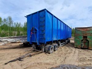 NTM Vaihtolavaperävaunu, 3kpl Hakelavoja, Tipper trailers