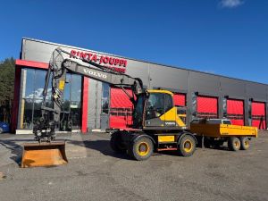Volvo EWR 170 E / Pyörittäjä, Kärry, 2 kauhaa, Stage V