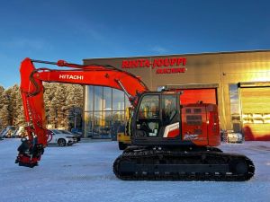 HITACHI ZX 225 US LC-7/uusi pyörittäjä, rasvari, lämmitin!