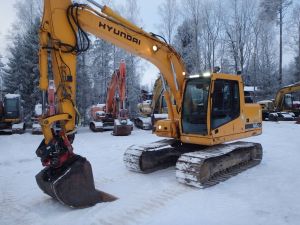 Hyundai Robex 140 LC-7 pyörittäjällä