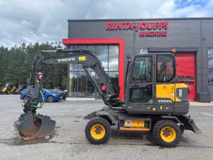 Volvo EW 60 E / Pyörittäjä, Rasvari, 3 Kauhaa, Margvero