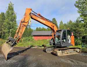 HITACHI ZX135US, kauha, rasvari
