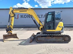 YANMAR SV100-2A PYÖRITTÄJÄLLÄ, Midigrävmaskiner 7t - 12t