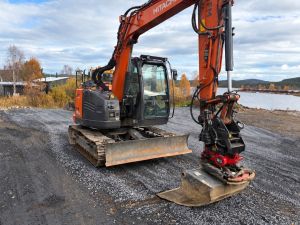 Hitachi ZX 85 US / Pyörittäjä, Tulossa Kerava!