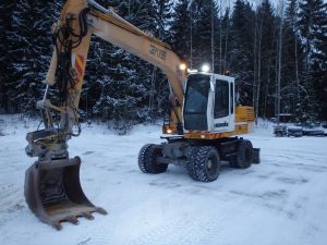Liebherr A 316 Engcon rototilt