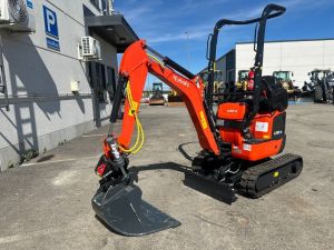 KUBOTA U 10 - 5 ex demo 20h ajettu kallistajalla, Minigrävare < 7t