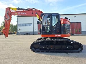 KUBOTA U145 W  -SUOALUSTA-, Crawler excavators
