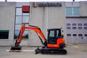 Kubota KX057-4 PYÖRITTÄJÄLLÄ