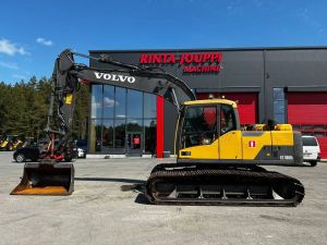 Volvo EC180DL / Pyörittäjä, Sukset, Rasvari,