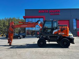 Hitachi ZX 155 W-7 / Hieno kone, Stage V, Rasvari!