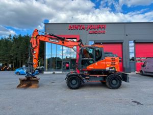 Doosan DX 165 W-5 / Rasvari, pyörittäjä, hieno!