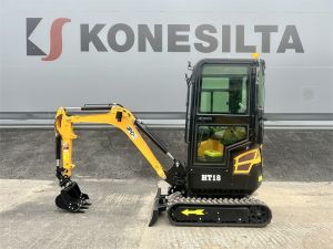 JPC HT18 HYTILLÄ KUIN UUSI, Mini-excavators < 7t