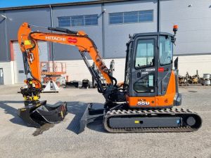 Hitachi ZX 55 U, Minikaivukoneet < 7t