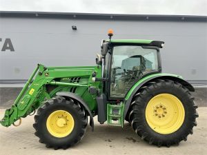 John Deere 6125 R AUTOPOWER ETUKUORMAAJALLA, Traktorit