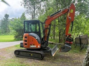 Hitachi ZX38U-6 TUNNIT VAIN 293h