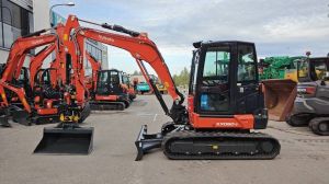 KUBOTA KX060-5 VARASTOON VARUSTELTU, Minigrävare < 7t