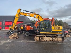 JCB JS 160 LC / Pyörittäjä, Uudet ketjut, Ym!
