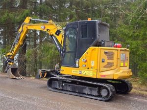 CAT 306CR, Engcon, Eberspächer, 4 kauhaa, Minigrävare < 7t