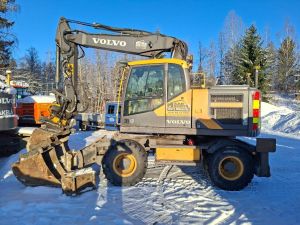 VOLVO EW 160 E, Wheeled excavators