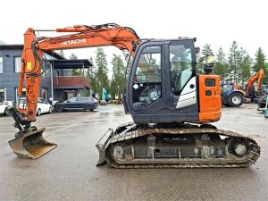 HITACHI ZX85USL-5  -SUOALUSTA-, Midigrävmaskiner 7t - 12t