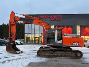 HITACHI ZX 250 LC / Kauha, Rasvari, Lämmitin