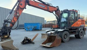 Doosan DX160W-7  Tulossa Pirkkala