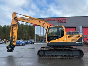 Hyundai Robex 160/ Pyörittäjä, Rasvari, Hyvä alakerta