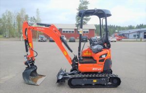 KUBOTA U17-3a UUSI, KALLISTAJALLA, Minigrävare < 7t
