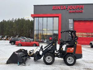 Kubota RT 150 / Aura, Kauha, Vähän ajettu!, Pienkuormaajat