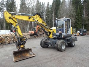 WACKER NEUSON EW 100 Engconilla, Hjulburna grävmaskiner