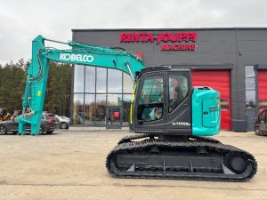 Kobelco SK 140 SRHW / Metsäalusta, Korkea-alusta, StageV