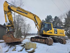 KOMATSU PC490LC-10, Гусеничные экскаваторы