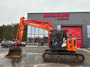 HITACHI ZX 135 US-6 / Pyörittäjä, 2 telat, Rasvari, Ym!