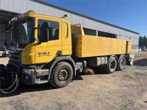 SCANIA P 380 Tienhoitoauto, 2-двуосный