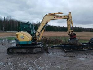 YANMAR Vio 75 / Propo Pyörittäjä, Kauha, Tulossa!