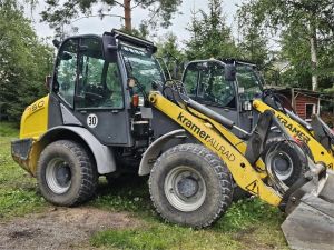 KRAMER ALLRAD 750, tasauskauha, trukkipiikit, Wheel loaders