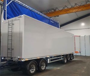 [OTHER] Ketjupurkuperävaunu, Timber trucks, 4-axle